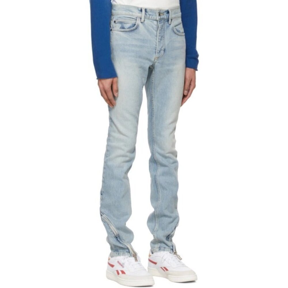 Rhude Blue RH-3Z Jeans Size 32x32 SY1184B3 100% Authentic